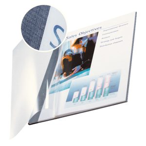 Copertine Impressbind - flessibile -14 mm - blu - Leitz - scatola 10 pezzi - immagine 1