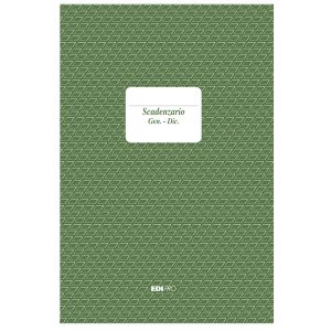Scadenziario spiralato Gennaio/Dicembre - 21 x 29,7cm - 36 fogli - Edipro - immagine 2