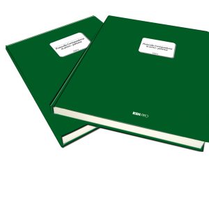Registro corrispondenza arrivo/partenza - 31 x 24,5cm - 200 fogli - Edipro - immagine 1