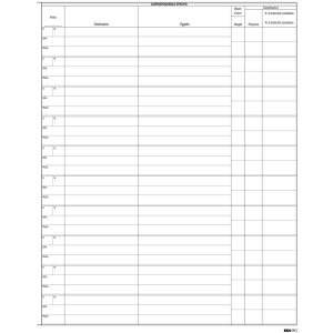 Registro corrispondenza arrivo/partenza - 31 x 24,5cm - 200 fogli - Edipro - immagine 5