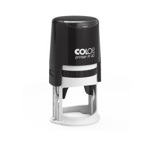 Timbro Printer R40 - diametro 40 mm - 7 righe - personalizzabile - autoinchiostrante - Colop - immagine 1