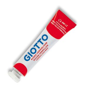 Tempera Tubo 7 - 21ml - rosso vermiglione - Giotto - immagine 1