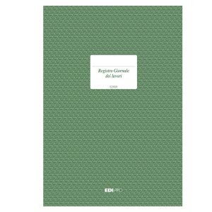 Registro giornale lavori - 31 x 21cm - 47pg - numerate - Edipro - immagine 1