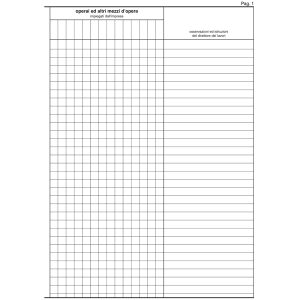 Registro giornale lavori - 31 x 21cm - 47pg - numerate - Edipro - immagine 5