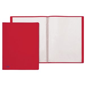 Portalistini Sviluppo - buccia - PP - 22x30 cm - 20 buste - rosso - Favorit - immagine 1