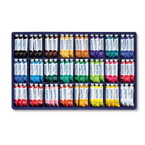 Vetrine assortimento - 12ml - colori assortiti - Giotto - 144 tubetti assortiti - immagine 1