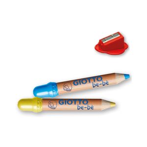 Supermatitoni - diametro mina 7 mm - con temperino - colori assortiti - Giotto - astuccio 12 pezzi - immagine 3