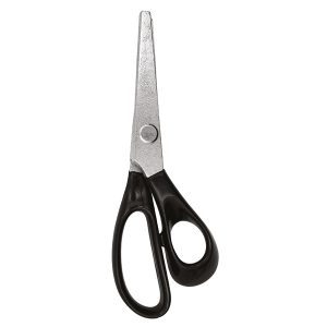Forbici Zig Zag - 19 cm - lama in ghisa - nero - Lebez - immagine 2