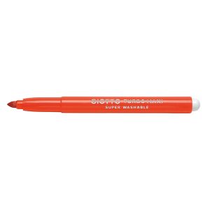 Pennarello Turbomaxi Monocolore - punta ø5mm - arancione - Giotto - immagine 1