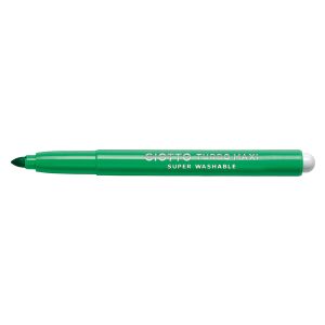 Pennarello Turbomaxi Monocolore - punta ø5mm - verde chiaro - Giotto - immagine 1
