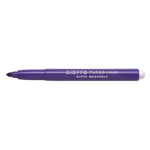 Pennarello Turbomaxi Monocolore - punta ø5mm - violetto - Giotto - immagine 1