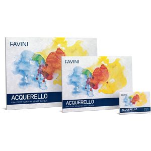 Blocco Acquerello - 25x35cm - 340gr - 10 fogli - Favini - immagine 1