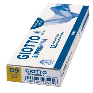 Pastello Supermina - mina 3,8 mm - giallo ocra 09 - Giotto - immagine 2