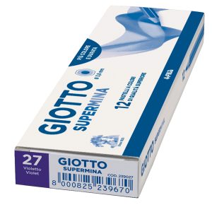 Pastello Supermina - mina 3,8 mm - violetto 27 - Giotto - immagine 2