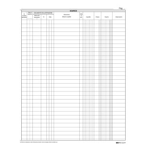 Registro merci in deposito - 31 x 24,5cm - 50 fogli - Edipro - immagine 5