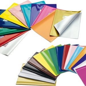 Coprimaxi laccato Colorosa - 21x30cm - PVC - verde chiaro - tasca con alette - Ri.plast - immagine 1