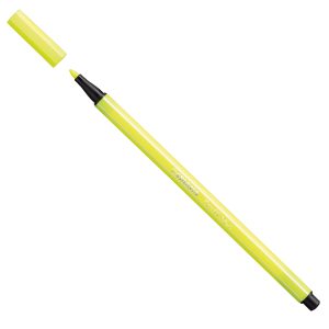 Pennarello Pen 68 - giallo neon 024 - Stabilo - immagine 1
