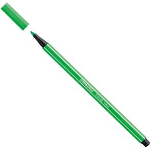 Pennarello Pen 68 - verde neon 033 - Stabilo - immagine 1