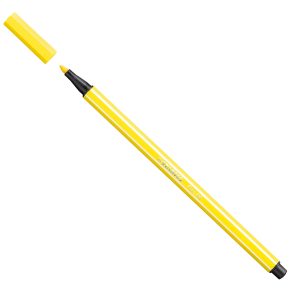 Pennarello Pen 68 - giallo limone 24 - Stabilo - immagine 1