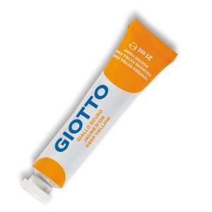Tempera Tubo 7 - 21ml - giallo scuro - Giotto - immagine 1