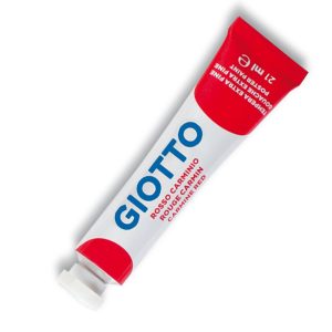 Tempera Tubo 7 - 21ml - rosso carminio - Giotto - immagine 1