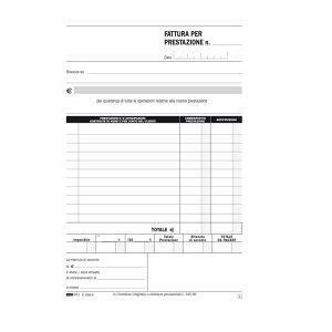 Blocco fatture professionisti - 50/50 fogli autoricalcanti - 23 x 15cm - Edipro - immagine 1
