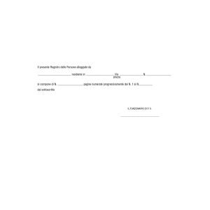 Registro persone alloggiate - 31 x 24,5cm - 46pg - Edipro - immagine 4