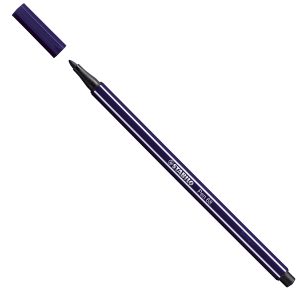 Pennarello Pen 68 - blu di prussia 22 - Stabilo - immagine 1