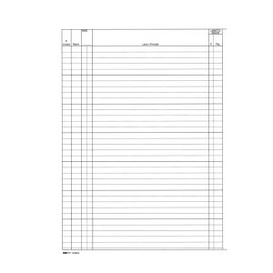 Registro contabilità dei lavori - 31 x 21cm - 47pg - numerate - Edipro - immagine 1