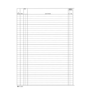 Registro contabilità dei lavori - 31 x 21cm - 47pg - numerate - Edipro - immagine 2
