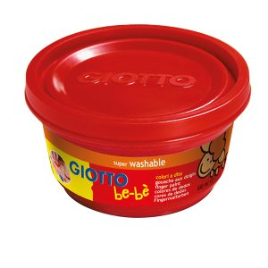 Supercolori a dita - 100 ml  - rosso, blu, giallo - Giotto bebe - conf. 3 pezzi - immagine 4