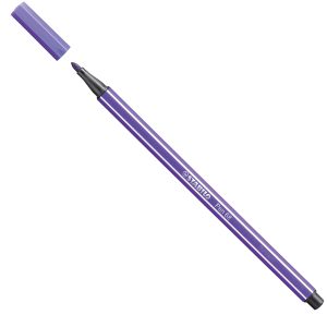 Pennarello Pen 68 - viola 55 - Stabilo - immagine 1