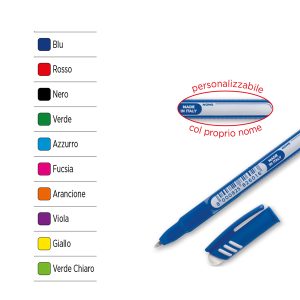 Penna a sfera cancellabile Cancellik - punta 1,0mm - azzurro  - Tratto - immagine 2