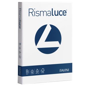 Carta Rismaluce - A4 - 100 gr - bianco - Favini - conf. 300 fogli - immagine 1