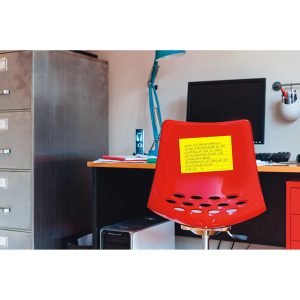 Blocco foglietti Post it® Super Sticky Meeting Notes - 6445-SSP - 152 x 101 mm - rosa/verde neon - 45 fogli - Post it® - immagine 2