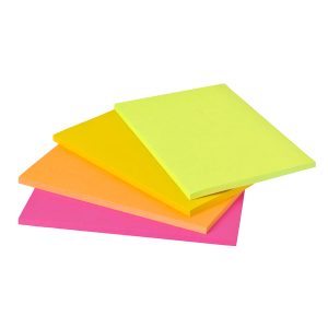 Blocco foglietti Post it® Super Sticky Meeting Notes - 6445-SSP - 152 x 101 mm - rosa/verde neon - 45 fogli - Post it® - immagine 3