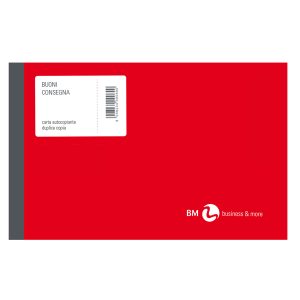 Blocco buoni di consegna - 50 fogli x 2 copie ricalcanti - 165 x 120 mm - BM - immagine 1