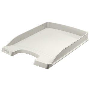 Vaschetta portacorrispondenza Leitz Plus Slim - 25,5 x 36 x 3,7 cm - grigio - Leitz - immagine 1