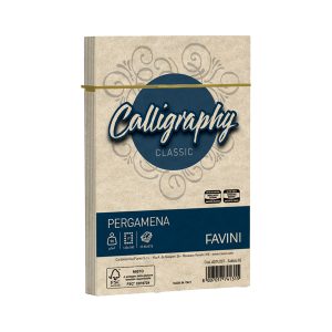 Busta Calligraphy Pergamena - 120 x 180 mm - 90 gr - sabbia 02 - Favini - conf. 25 pezzi - immagine 1