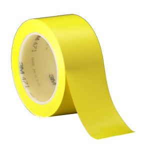 Nastro adesivo vinilico 471 - 5 cm x 33 m - giallo - Scotch - immagine 1
