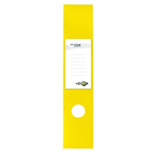 Copridorso CDR - PVC adesivo - giallo - 7x34,5 cm - Sei Rota - conf. 10 pezzi - immagine 1