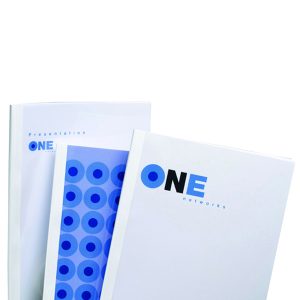 Cartelline termiche Standard - A4 - 150 micron - 30 mm - bianco - GBC - scatola 50 pezzi - immagine 1