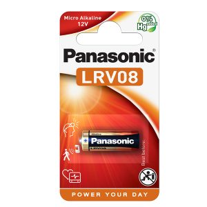 Micropila LRV08 - 12V - alcalina - Panasonic - blister 1 pezzo - immagine 1