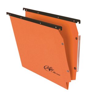 Cartella sospesa Joker - armadio - interasse 33 cm - fondo V - 33 x 28 cm - arancio - Bertesi - immagine 1
