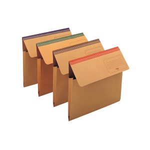 Cartellina a busta Dixie Mec - cartoncino 200 gr  - 33,7x26,2 cm - colori assortiti - Rexel - immagine 1