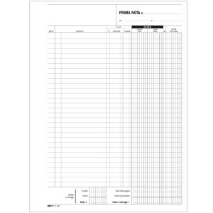 Blocco prima nota cassa - uso mano - 31 x 21cm - 100 fogli - Edipro - immagine 2