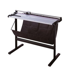 Taglierina a lama rotante 3022 - con stand - 51 x 148,6 x 94 cm - 1300 mm (A0) - 7 fogli - grigio/nero - Titanium - immagine 1