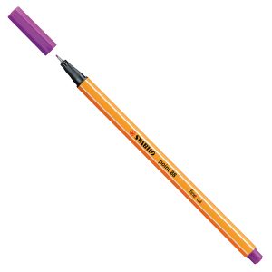 Fineliner Point 88 - tratto 0,4 mm - lilla 58 - Stabilo - immagine 1
