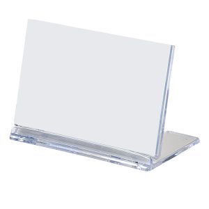 Portanome pieghevole da tavolo - 10 x 6,5 cm - Lebez - immagine 1