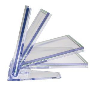 Portanome pieghevole da tavolo - 10 x 6,5 cm - Lebez - immagine 2